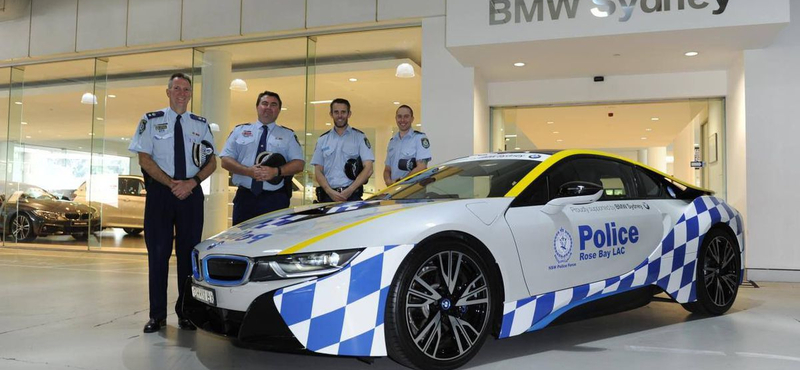 Rendőrautó lett a legvadabb BMW-ből