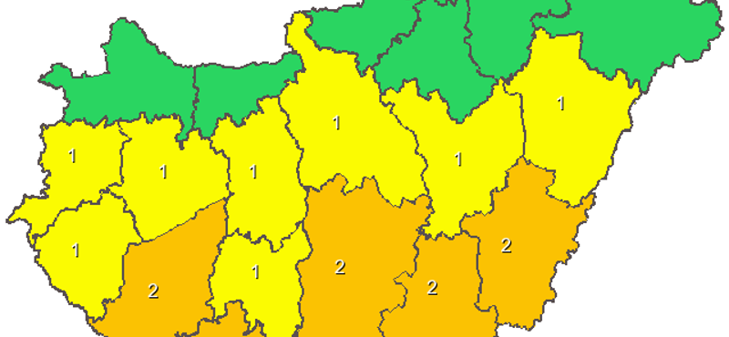 Brutális esőzés, havazás várható a következő napokban. Nézze meg, kell -e bárkát építenie -térkép 