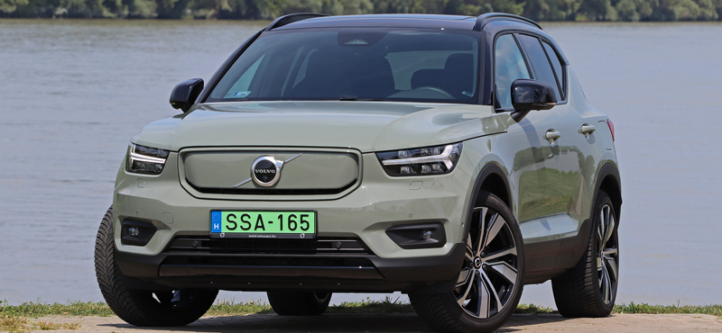 Androidos villanyautó: teszten a 408 lóerős Volvo XC40 Recharge