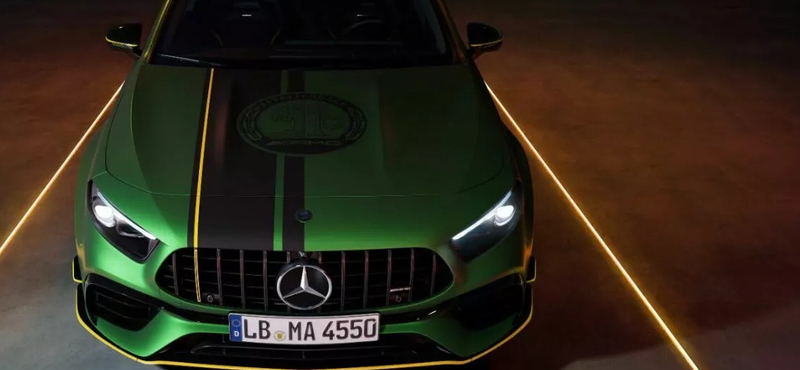 Zöld Pokol hangulatban támad a legújabb kecskeméti Mercedes-AMG