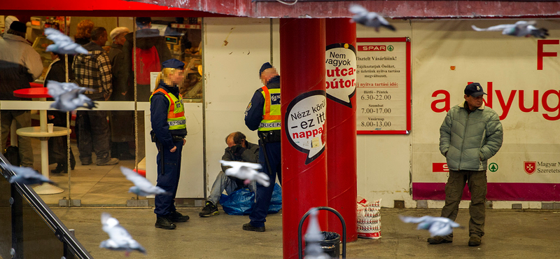 Október közepétől büntetik a hajléktalanságot