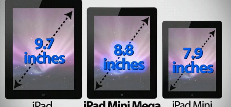 Jön az iPad mini mega és az iPad mini mega micro és a...