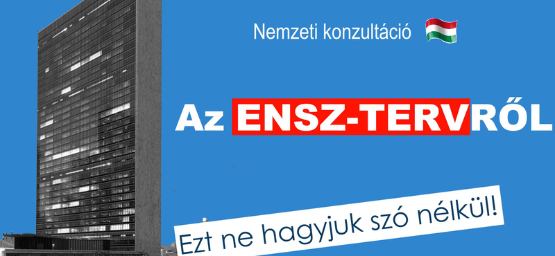 Kedves olvasóink, Önök megtalálták az ENSZ-kampány kulcsmondatát, megmentették a kormányt!