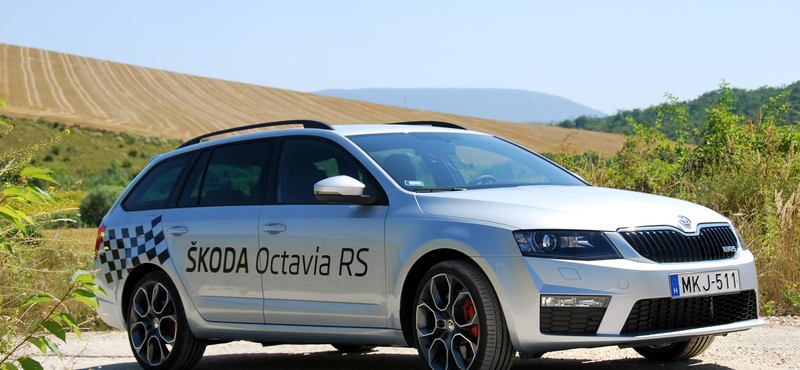 Skoda 280-ig kalibrálva - Octavia RS bemutató