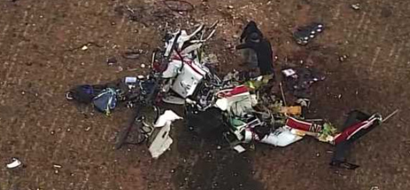 Libákkal ütközhetett és lezuhant egy mentőhelikopter Oklahomában