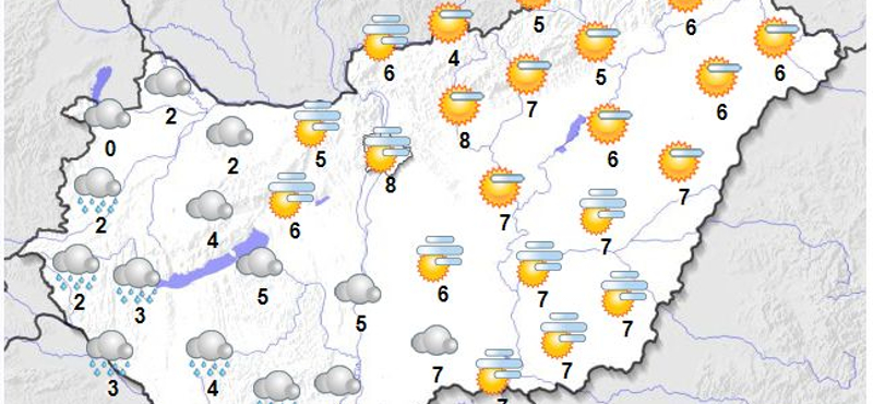 Vége a dézsából öntős, esős időnek, jöhet a havazás