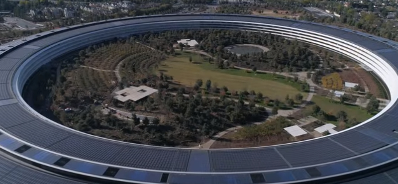 Nézze meg az Apple Park belsejét, most már tényleg majdnem kész