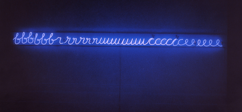 Bruce Nauman dicsérete