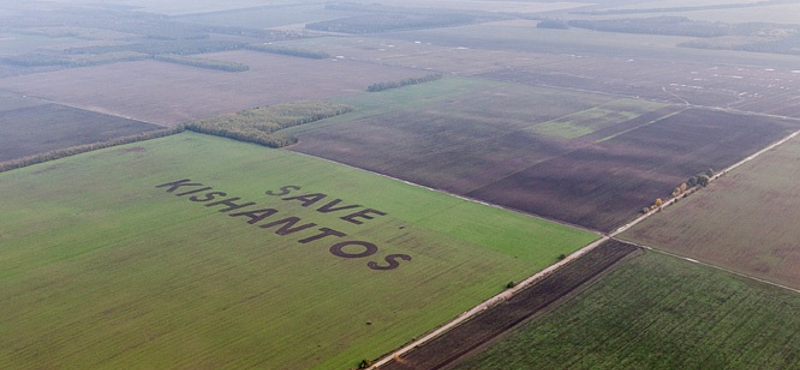 Greenpeace: törvénytelenül aratnak Kishantoson