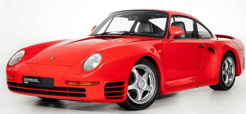 Se ofrece un nuevo Porsche 959 de 37 años por mil millones de florines húngaros