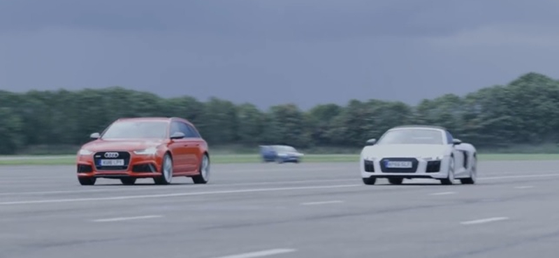 Minek az Audi R8, ha egy kombi is lenyomja? – videó