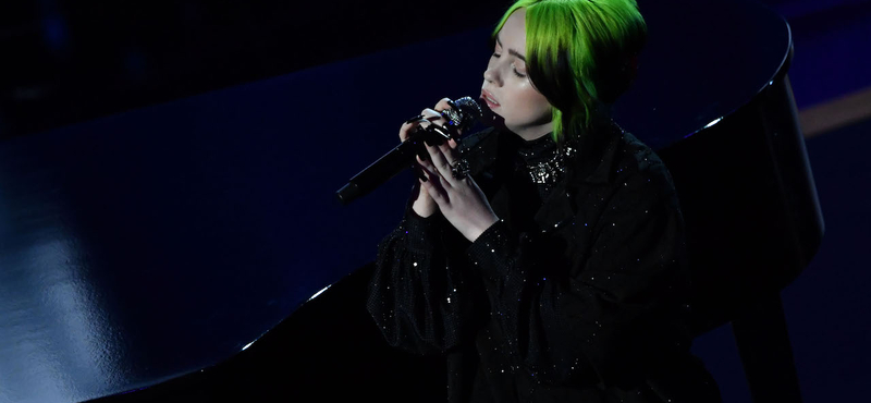 Életstílus Ilyen Volt Billie Eilish Hátborzongató Fellépése Az Oscaron Hvghu 