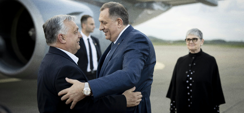 Munkalátogatást tesz Magyarországon a Boszniában körözött Milorad Dodik