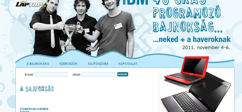 A BME tarolt az IBM 48 órás programozó bajnokságán