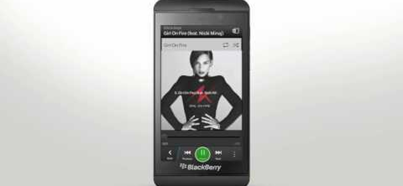 Így lehet használni az új BlackBerry Z10 mobilt