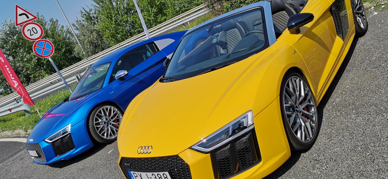 Majdnem Lamborghini: Audi R8-asokat fogtunk vallatóra