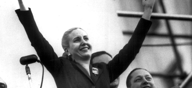 Színésznőnek indult, first lady lett belőle – száz éve született Evita Perón