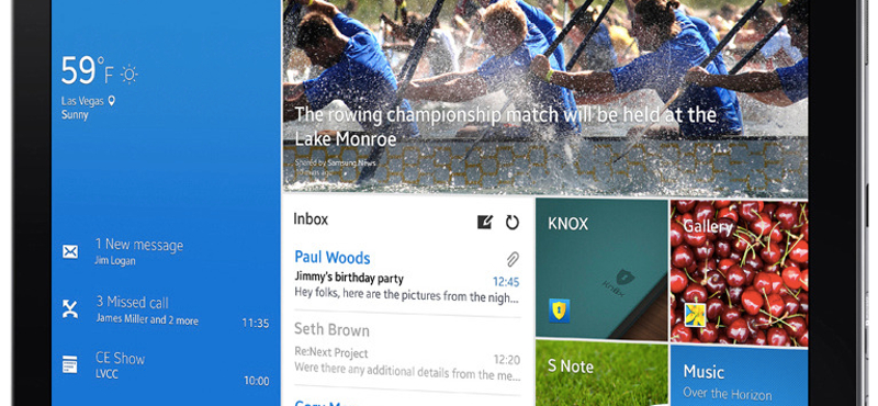 Itt vannak a Samsung új erőgép tabletjei