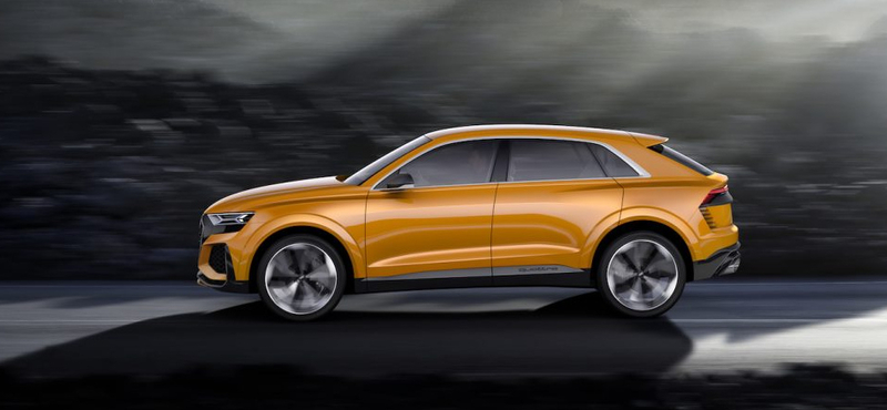 475 lóerős hibridként itt az új Audi Q8 Sport