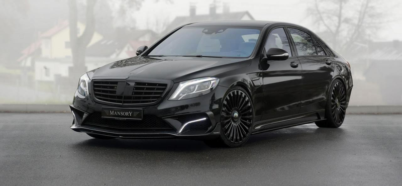 Ezer lóerős csatahajót csinált a Mansory a Mercedes S-osztályból