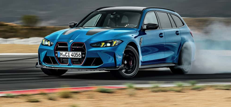 550 lovas sportkombi: itt a vadonatúj BMW M3 CS Touring