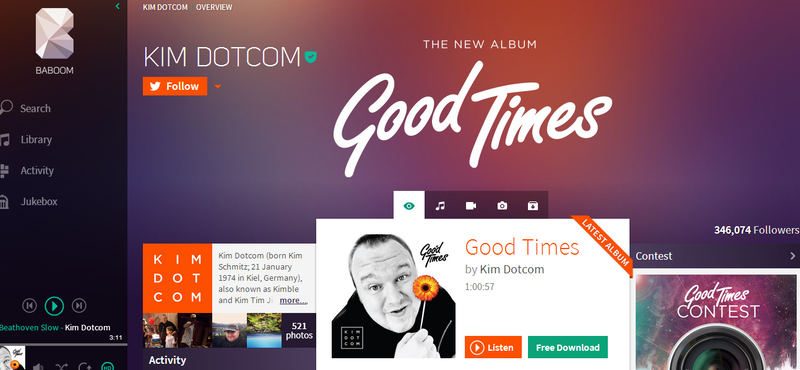 Itt látható Kim Dotcom válasza a Spotifyra és az iTunesra