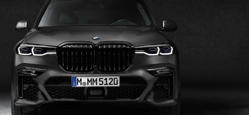 Vészjóslóan sötét, limitált szériás új BMW X7 érkezett