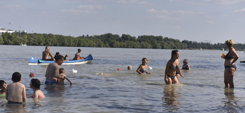 Öt nap alatt olyan strand épült Budapesten, amilyet negyven éve nem láttak