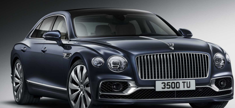 Videó: így száguld 340-nel az autópályán a Bentley hatalmas új luxusautója