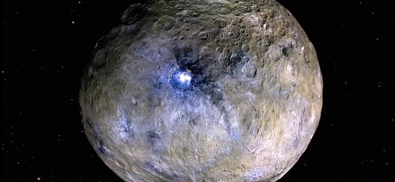 Nem várt anyagra bukkantak kutatók a Ceres törpebolygón