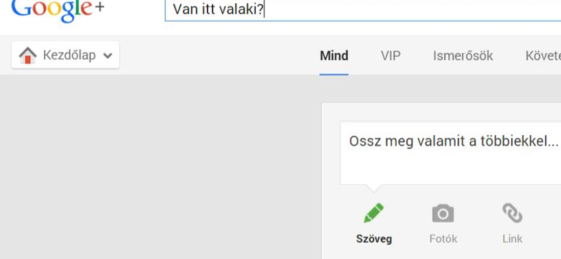 A Google közösségi oldala hivatalosan is "szellemváros"