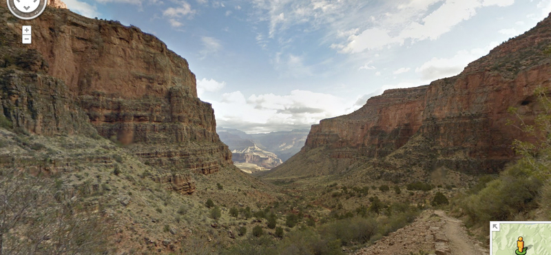 A Grand Canyont is megmutatja a Google Street View