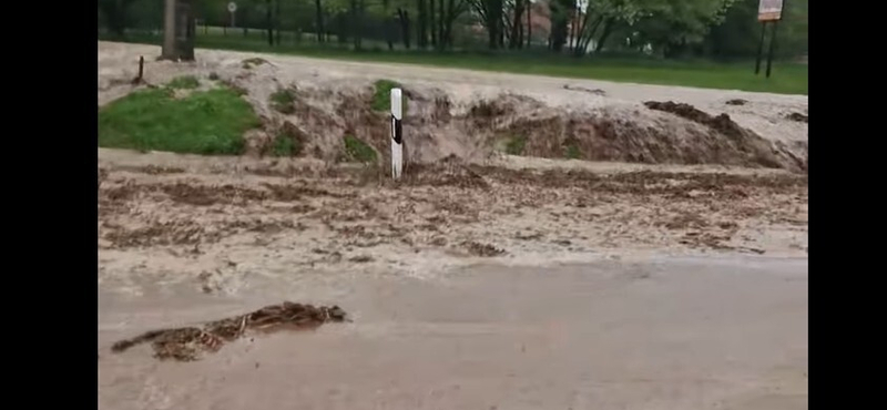 Villámárvizet okozott a Balatonnál egy szupercella – videó