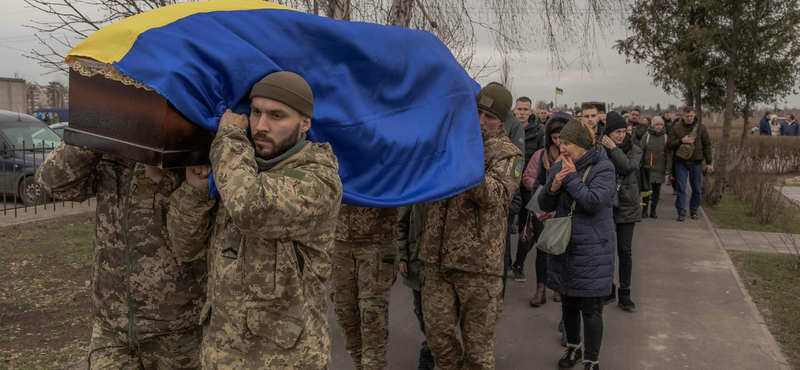 Lefejeztek az oroszok egy ukrán katonát Donyeckben