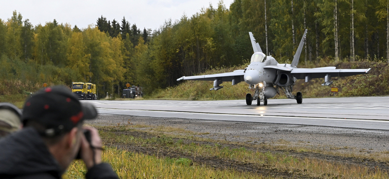 Megint lezuhant egy F/A-18 vadászgép, ezúttal Finnországban