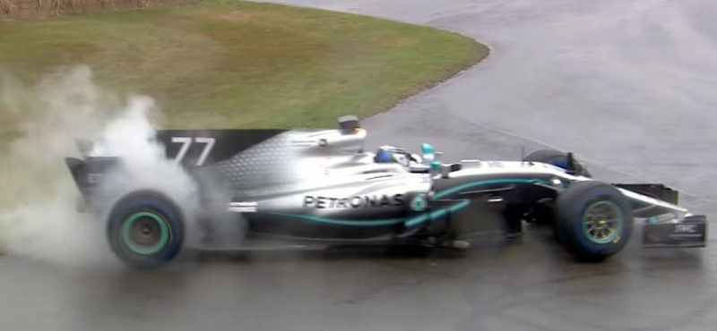 Videó: Végre Valtteri Bottas kinyírhatott pár abroncsot F1-es autóján