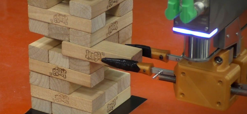 Megcsinálták a Jenga-bajnok robotot, mindent lát és érzékel, nem tud hibázni – videó