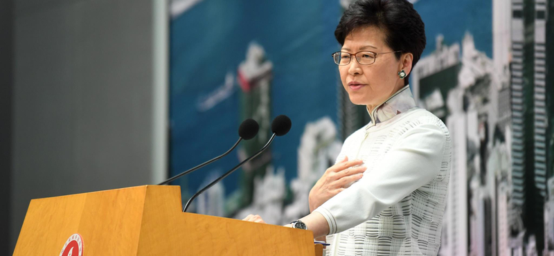 Hongkong vezetői ellen hozott szankciókat Washington