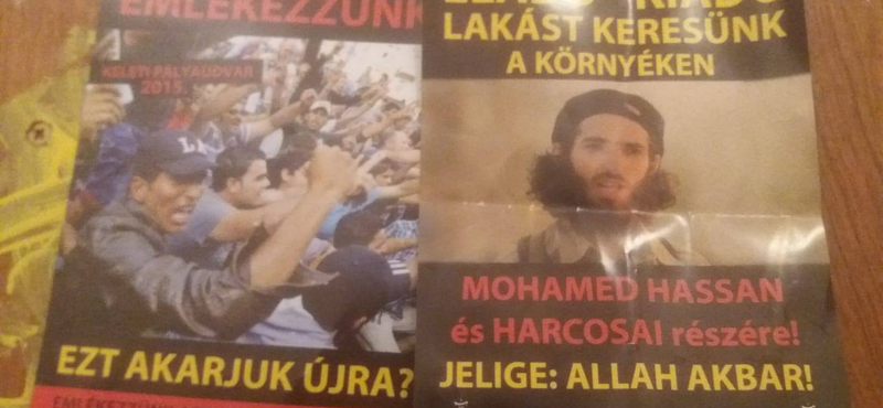 Vizsgálja a rendőrség a terroristás szórólapot