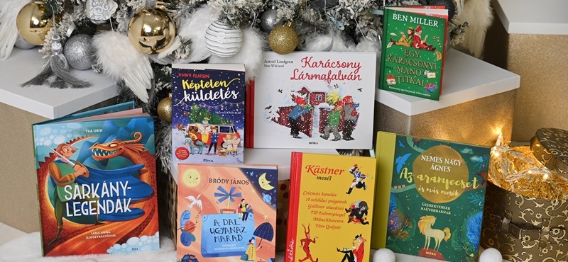 Mézeskalácsillat, karácsonymentő akció és mesés képek várnak a legklasszabb karácsonyi könyvekben