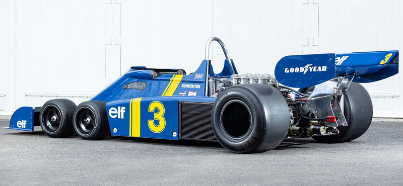 Hatkerekű ikonikus F1-autó került eladósorba