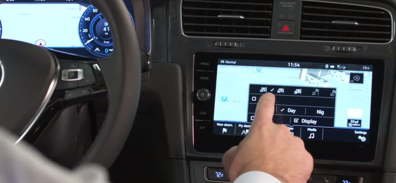 Kiszivárgott: ilyen lesz a Volkswagen új infotainment rendszere