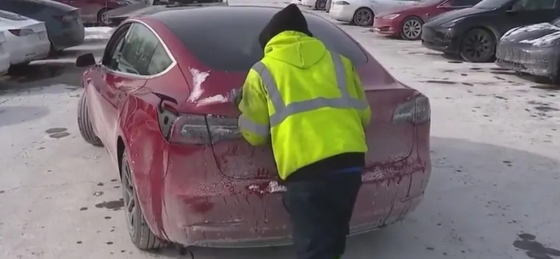 Lefagytak az elektromos autók a nagy hidegben Chicagóban