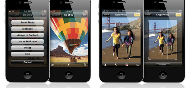 iOS 5: új fotózási lehetőségek