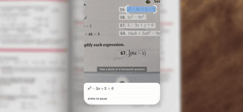 Instant megoldja majd a matekpéldákat a Google Lens alkalmazás