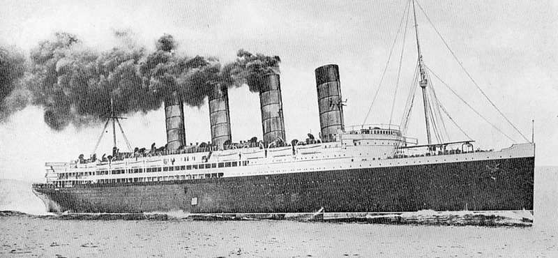 Felszínre hozták a Lusitania roncsainak egy részét