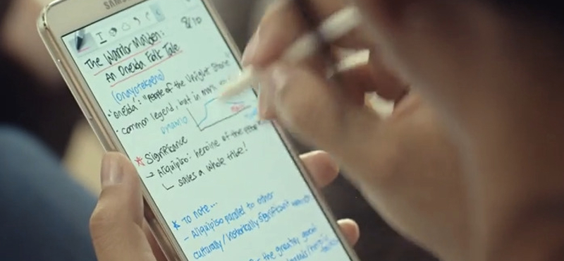 Új videón a Samsung Galaxy Note 4
