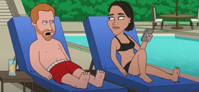 Most a Family Guy röhögte ki Harry herceget és Meghan Markle-t