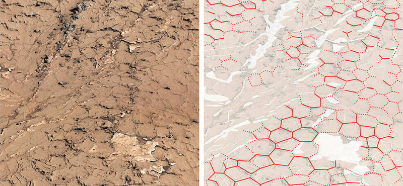 Furcsa repedéseket talált a Marson a NASA