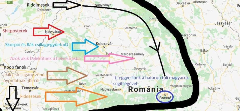 Amíg Amerikában az 51-es körzetet rohannák le, addig itt sokan Erdélyt foglalnák vissza